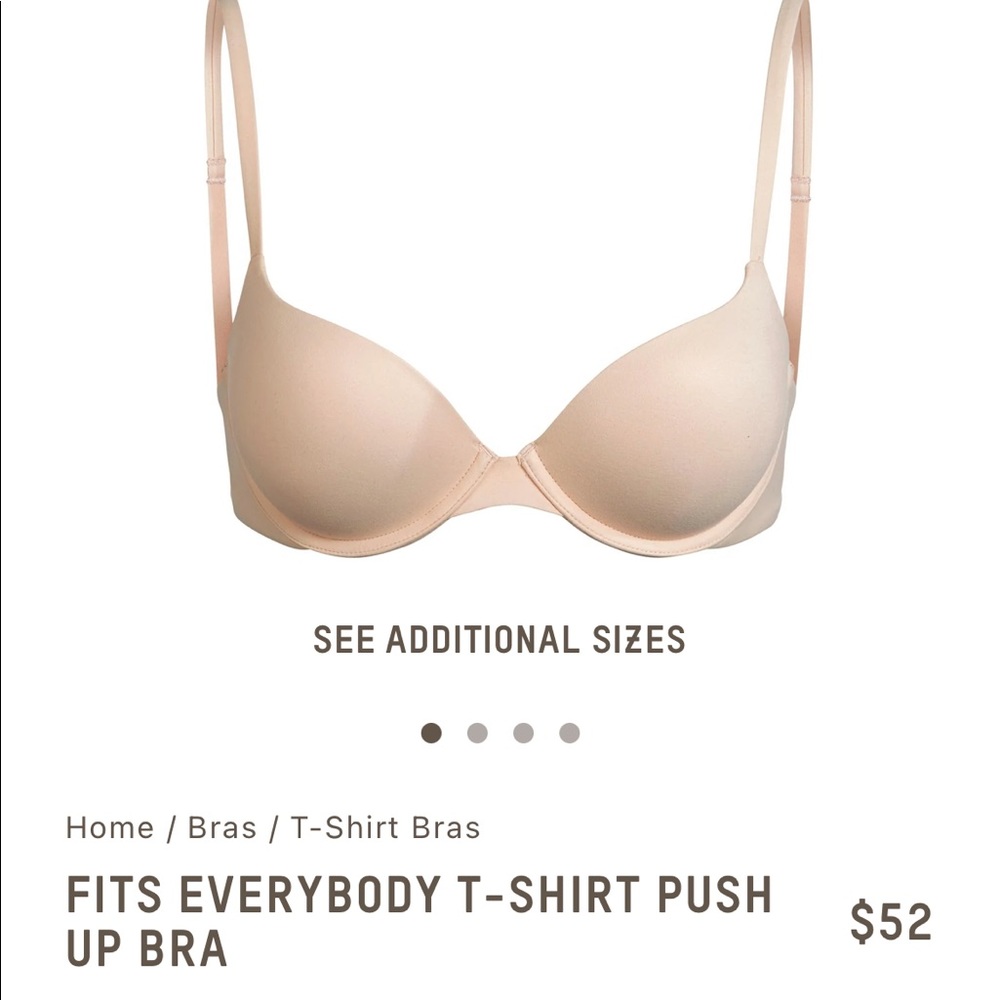 SKIMS FITS EVERYBODY PUSH UP BRA